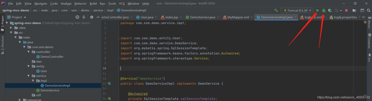 选择run或者debug都行